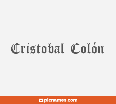 Cristobal Colón